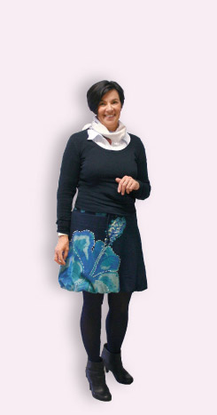 Margarethe Mroz, Hebamme