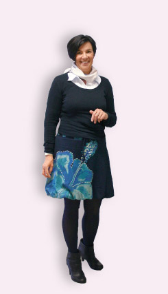 Margarethe Mroz, Hebamme